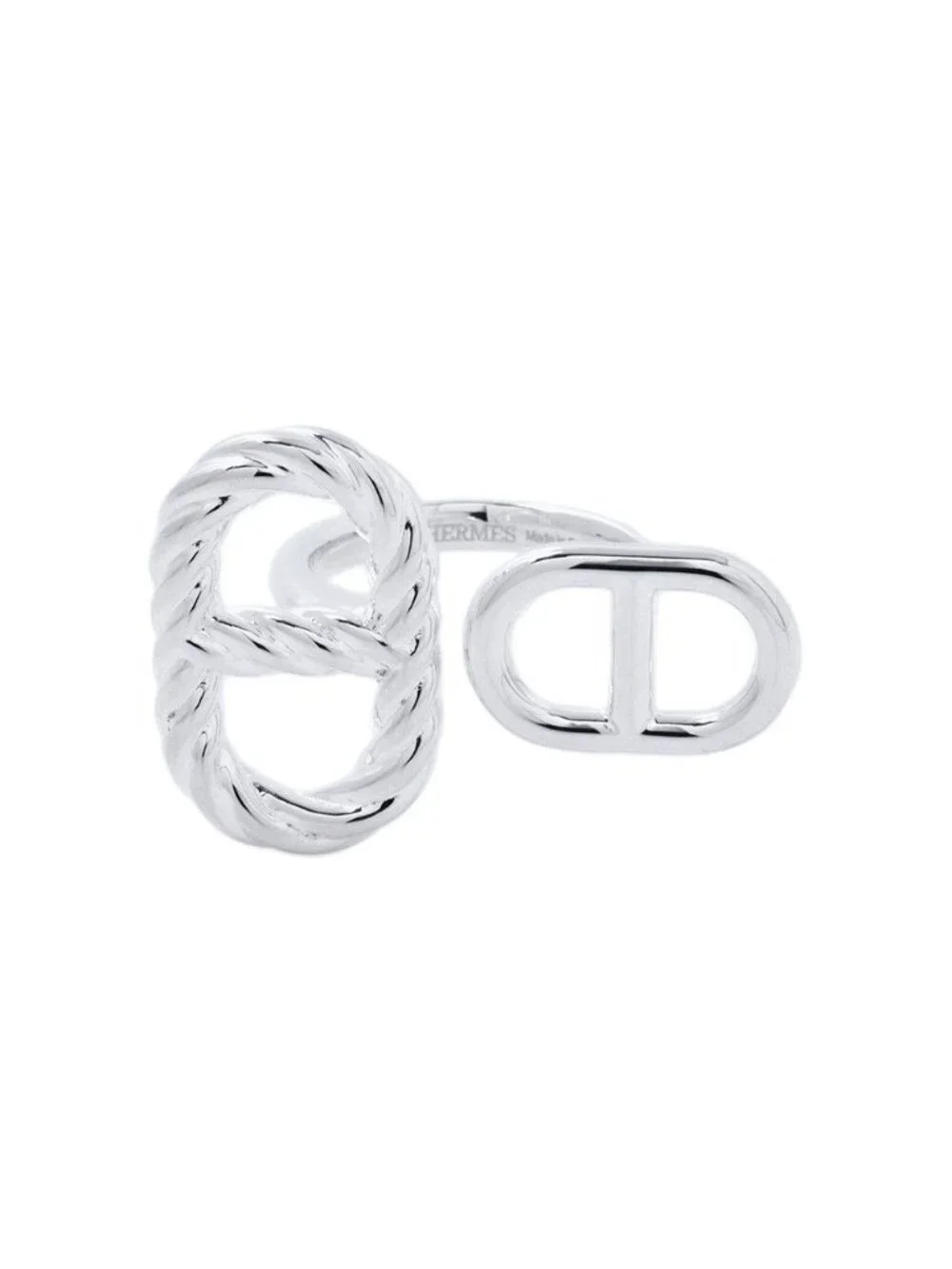 Hermes Ring Chaine D'ancre Alea II Torsade Twi String